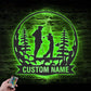 Gofl LED Metal Sign 