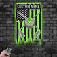 Gofl LED Metal Sign 
