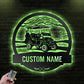 Gofl LED Metal Sign 