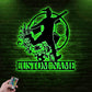Soccer LED Metal Sign - Wix Decor