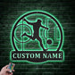 Soccer LED Metal Sign - Wix Decor