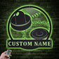 Hockey Led Metal Sign - Wix Decor