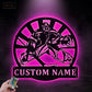 Hockey Led Metal Sign - Wix Decor