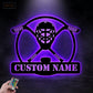 Hockey Led Metal Sign - Wix Decor