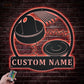 Hockey Led Metal Sign - Wix Decor