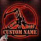 Hockey Led Metal Sign - Wix Decor