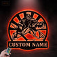 Hockey Led Metal Sign - Wix Decor