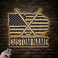 Hockey Led Metal Sign - Wix Decor