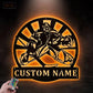 Hockey Led Metal Sign - Wix Decor