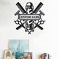 Barber & Salon Led Metal Sign - Wix Decor