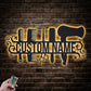 Barber & Salon Led Metal Sign - Wix Decor