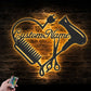 Barber & Salon Led Metal Sign - Wix Decor