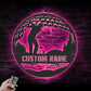 Golf LED Metal Sign 