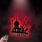 Guitar LED Metal Sign 