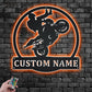 Mountain Bike LED Metal Sign - Wix Decor