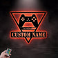 Gamer Zone LED Metal Sign 