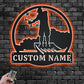 Fishing LED Metal Sign - Wix Decor
