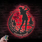 Golf LED Metal Sign 
