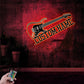 Guitar LED Metal Sign 