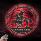 Horse LED Metal Sign 