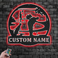 Golf LED Metal Sign 