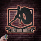 Gym LED Metal Sign 