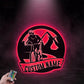 Mountain Bike LED Metal Sign - Wix Decor