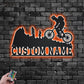 Mountain Bike LED Metal Sign - Wix Decor