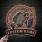 Fishing LED Metal Sign - Wix Decor