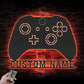 Gamer Zone LED Metal Sign - Wix Decor