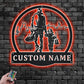 Guitar LED Metal Sign - Wix Decor