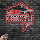 Fishing LED Metal Sign - Wix Decor