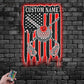Gofl LED Metal Sign 