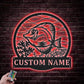 Fishing LED Metal Sign 