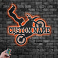 Mountain Bike LED Metal Sign - Wix Decor