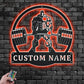 Gym LED Metal Sign 