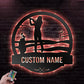 Golf LED Metal Sign 