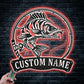 Fishing LED Metal Sign - Wix Decor