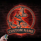 Fishing LED Metal Sign - Wix Decor