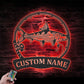 Fishing LED Metal Sign - Wix Decor