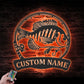 Fishing LED Metal Sign - Wix Decor