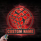 Gamer Zone LED Metal Sign - Wix Decor