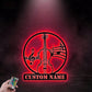 Guitar LED Metal Sign - Wix Decor
