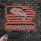 Fishing LED Metal Sign - Wix Decor