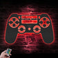 Gamer Zone LED Metal Sign - Wix Decor