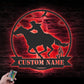 Horse LED Metal Sign 