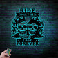 Skull LED Metal Sign - Wix Decor