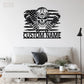Skull LED Metal Sign - Wix Decor