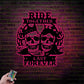 Skull LED Metal Sign - Wix Decor