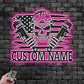 Skull LED Metal Sign - Wix Decor